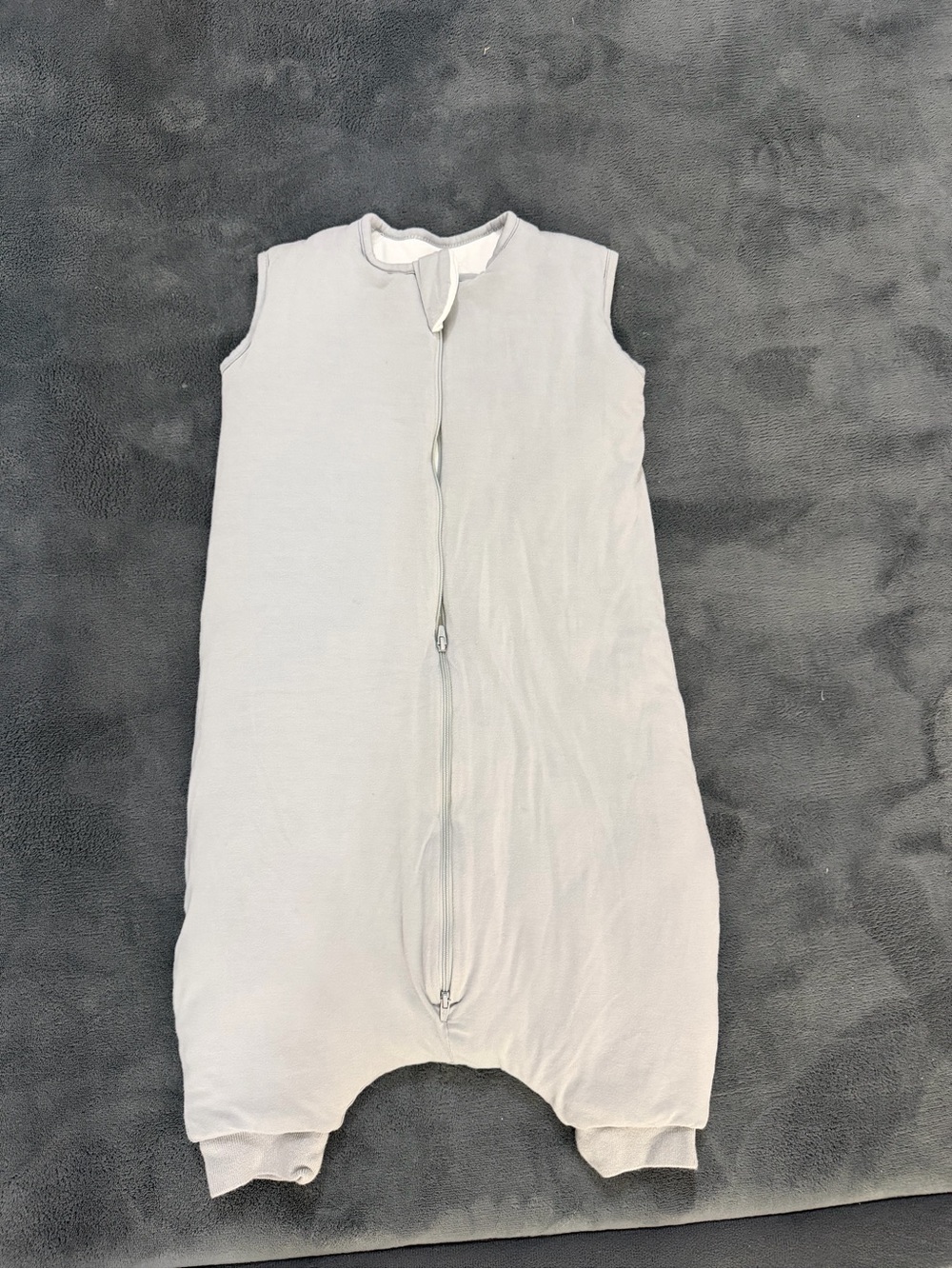 Kyte BABY Sleeveless Zippered Sleep Sack - Light Gray